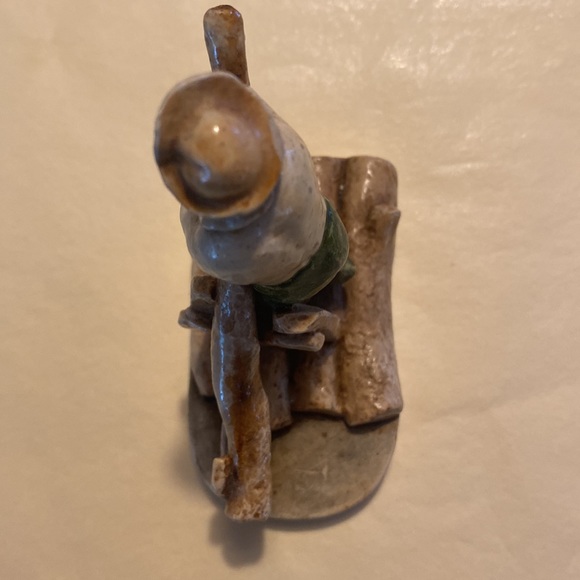 Sebastian colorful miniature figurine Jim on a raft - Picture 6 of 12